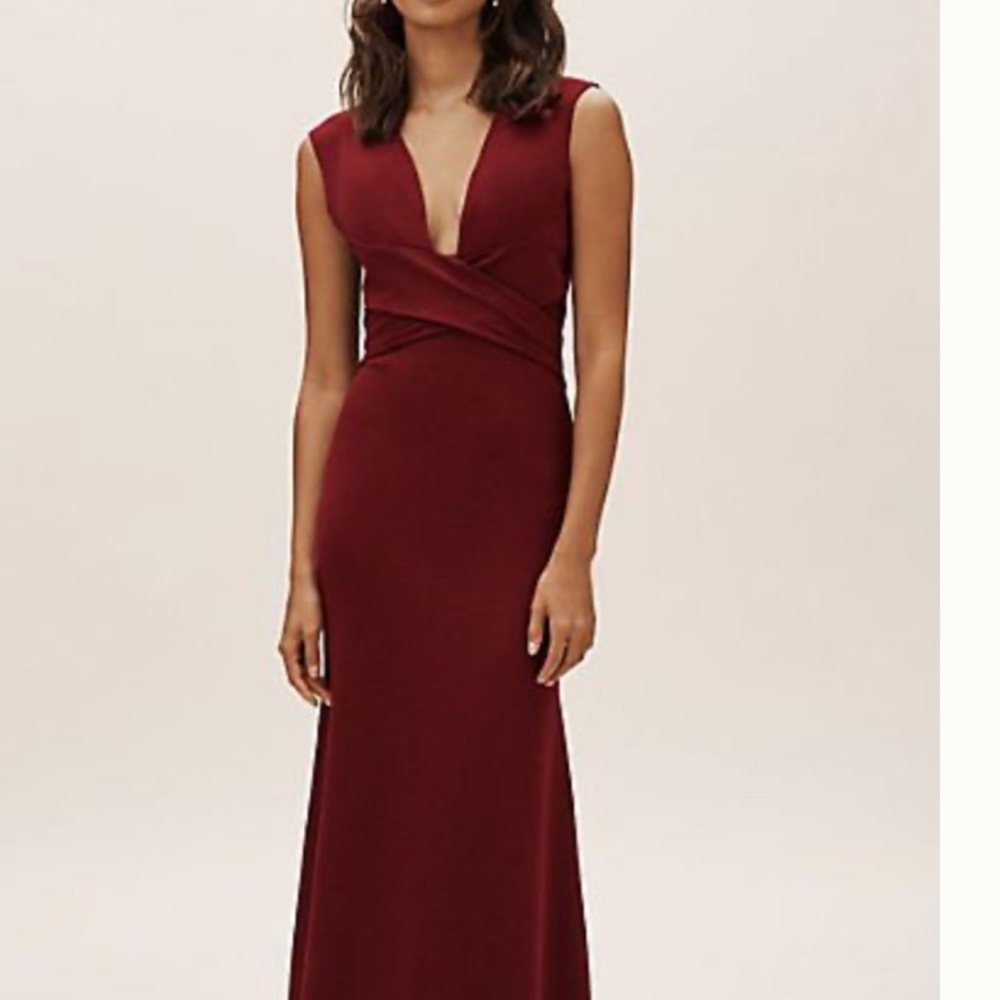 NWT BHLDN Fira dress in Bordeaux